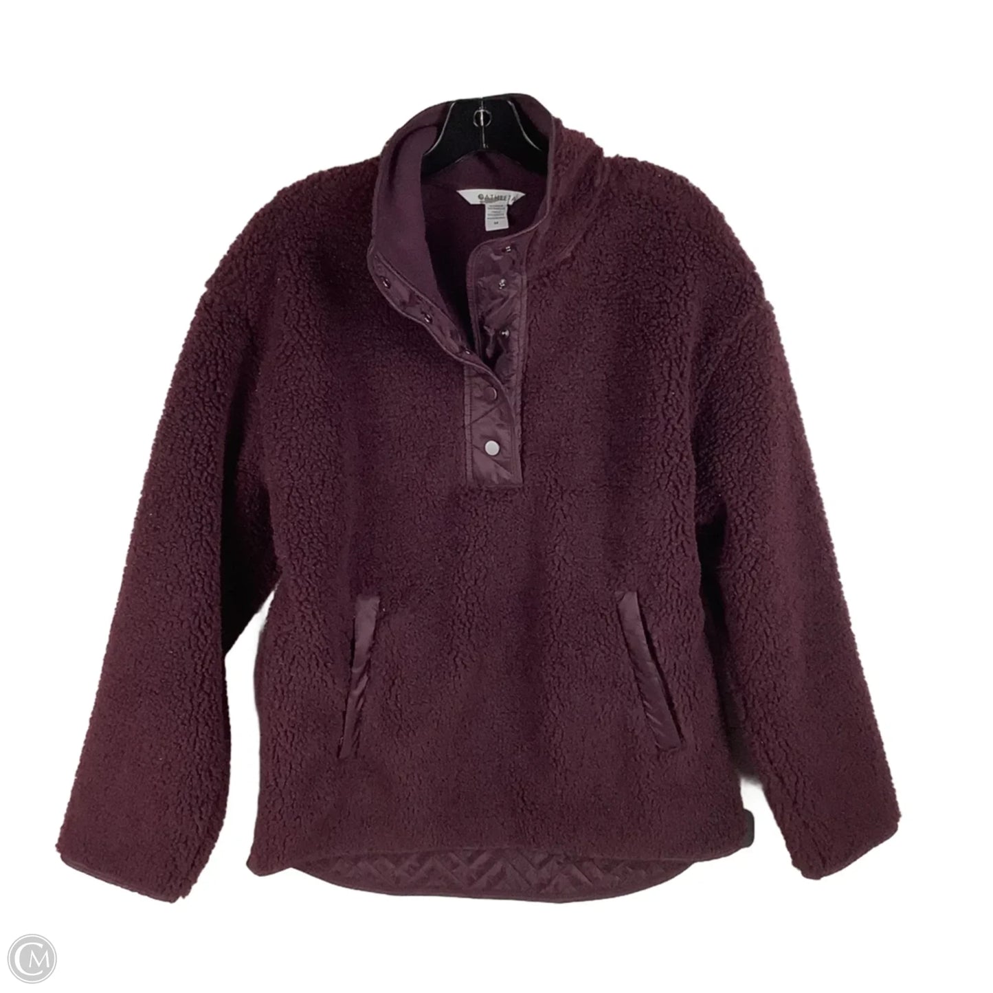 Athletic Jacket By Athleta In Purple, Size: M