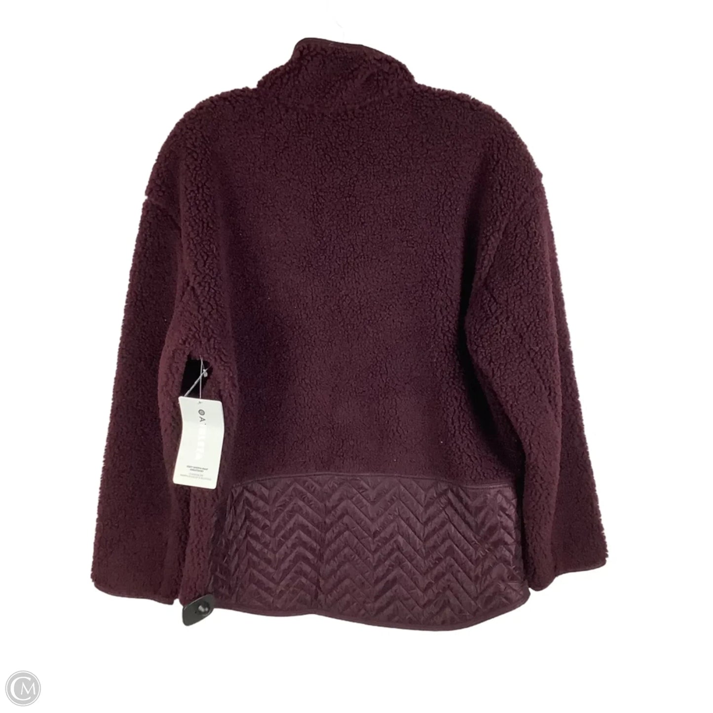 Athletic Jacket By Athleta In Purple, Size: M