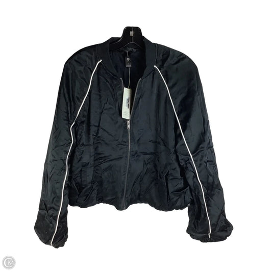 Athletic Jacket By All In Motion In Black, Size: M