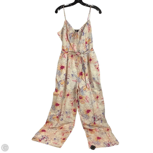 Jumpsuit By Paige In Floral Print, Size: 10
