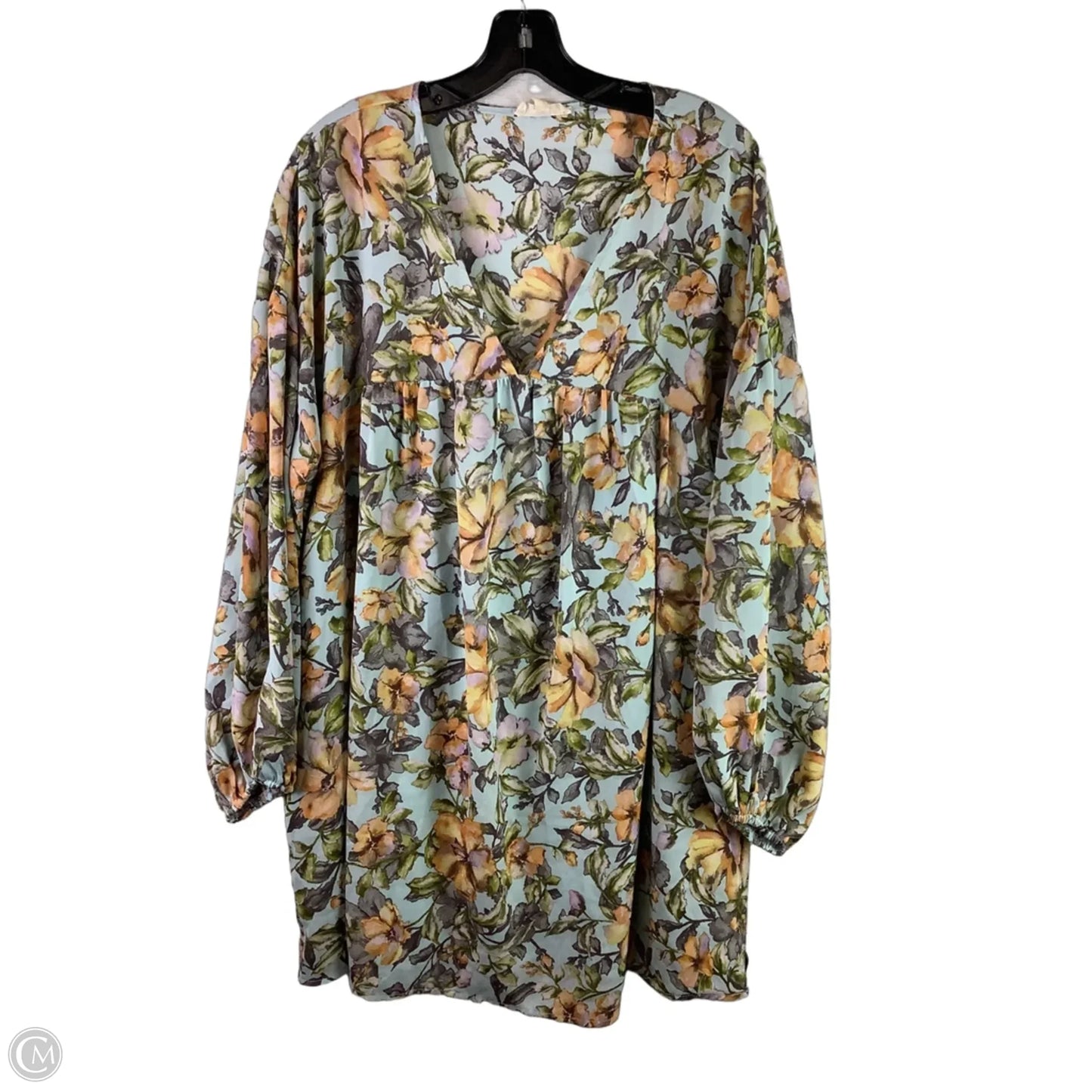 Dress Casual Short By Entro In Floral Print, Size: L