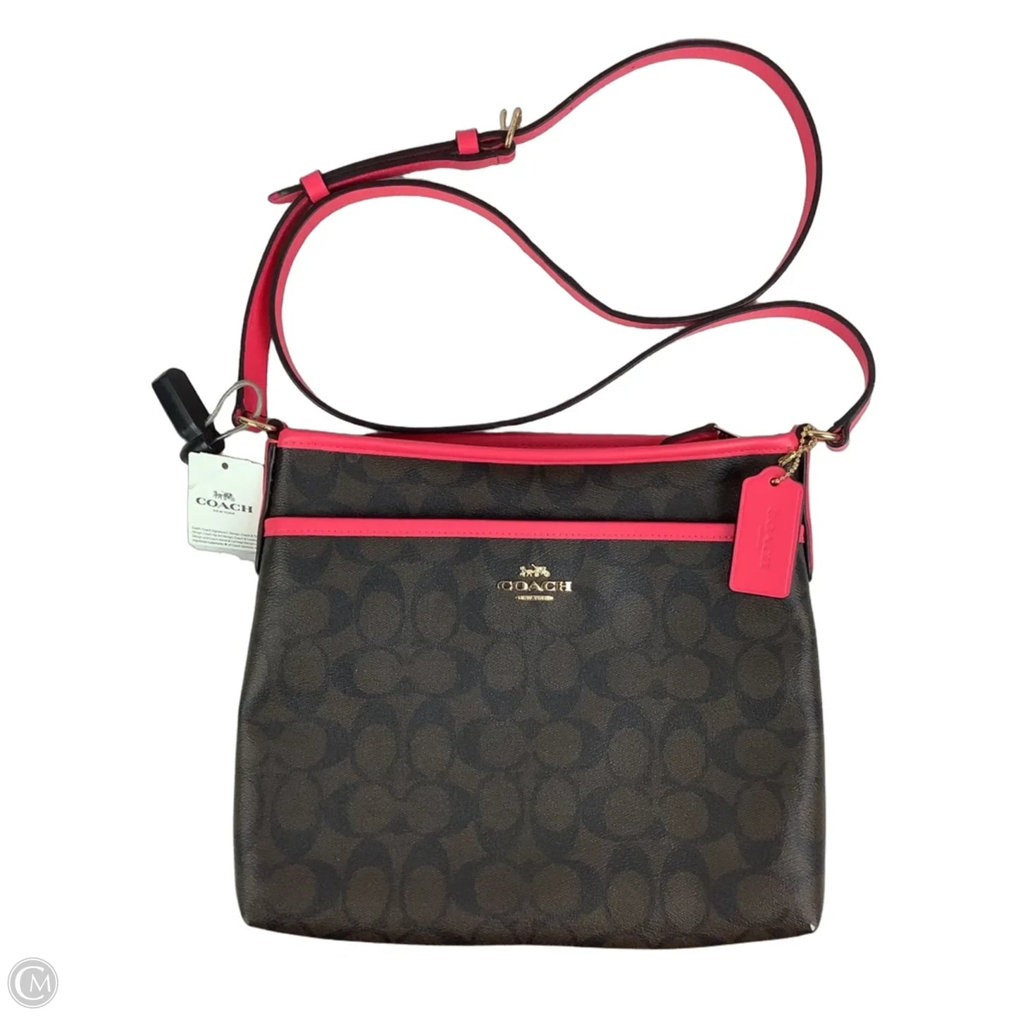 Crossbody Designer By Coach, Size: Medium