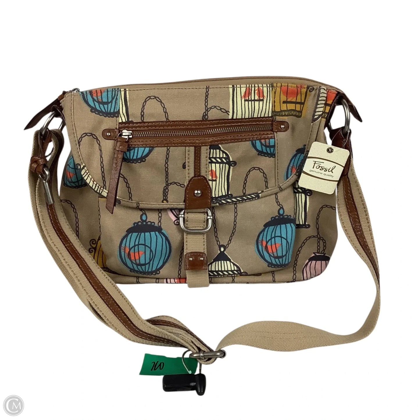 Crossbody By Fossil, Size: Medium
