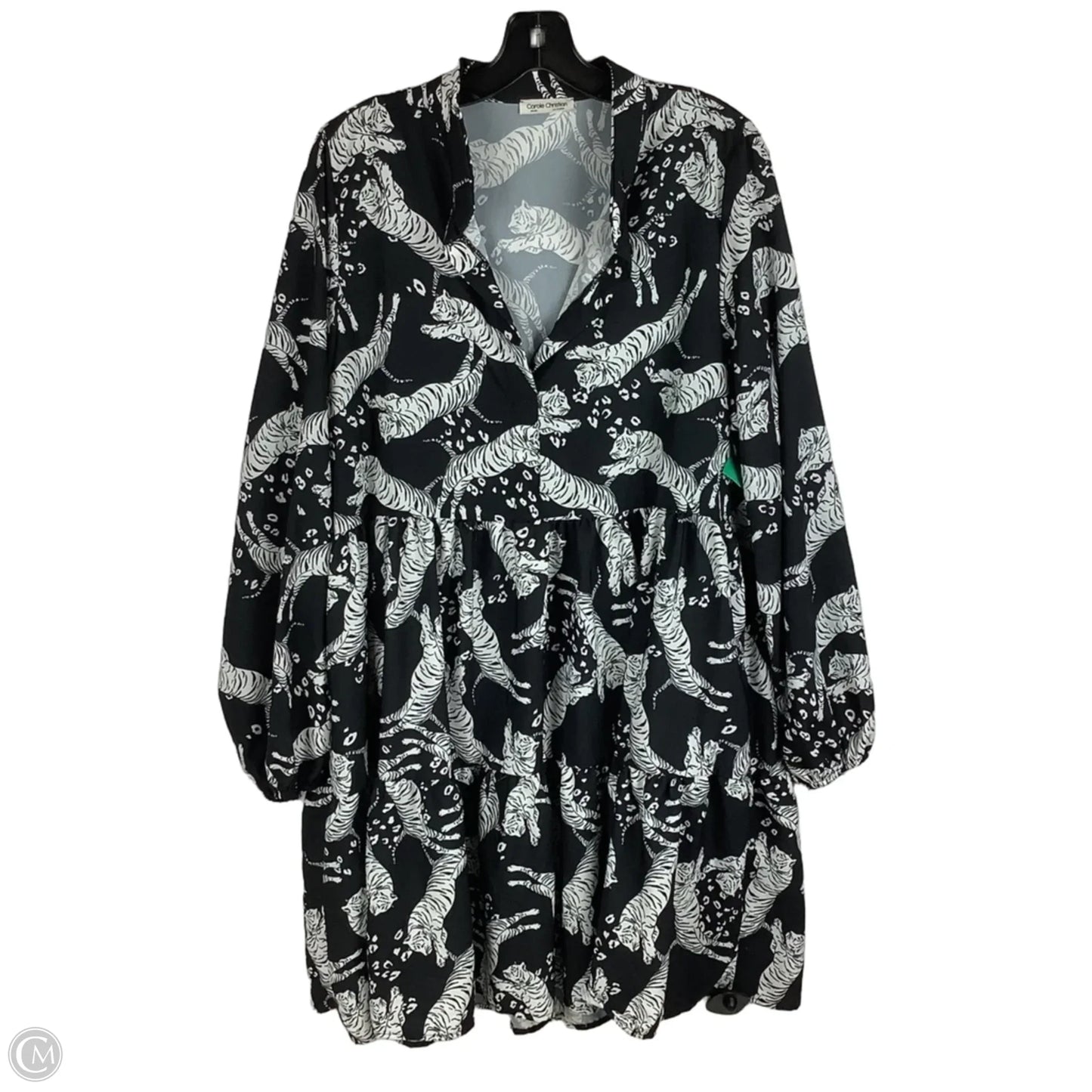 Dress Casual Short By Clothes Mentor In Black, Size: L