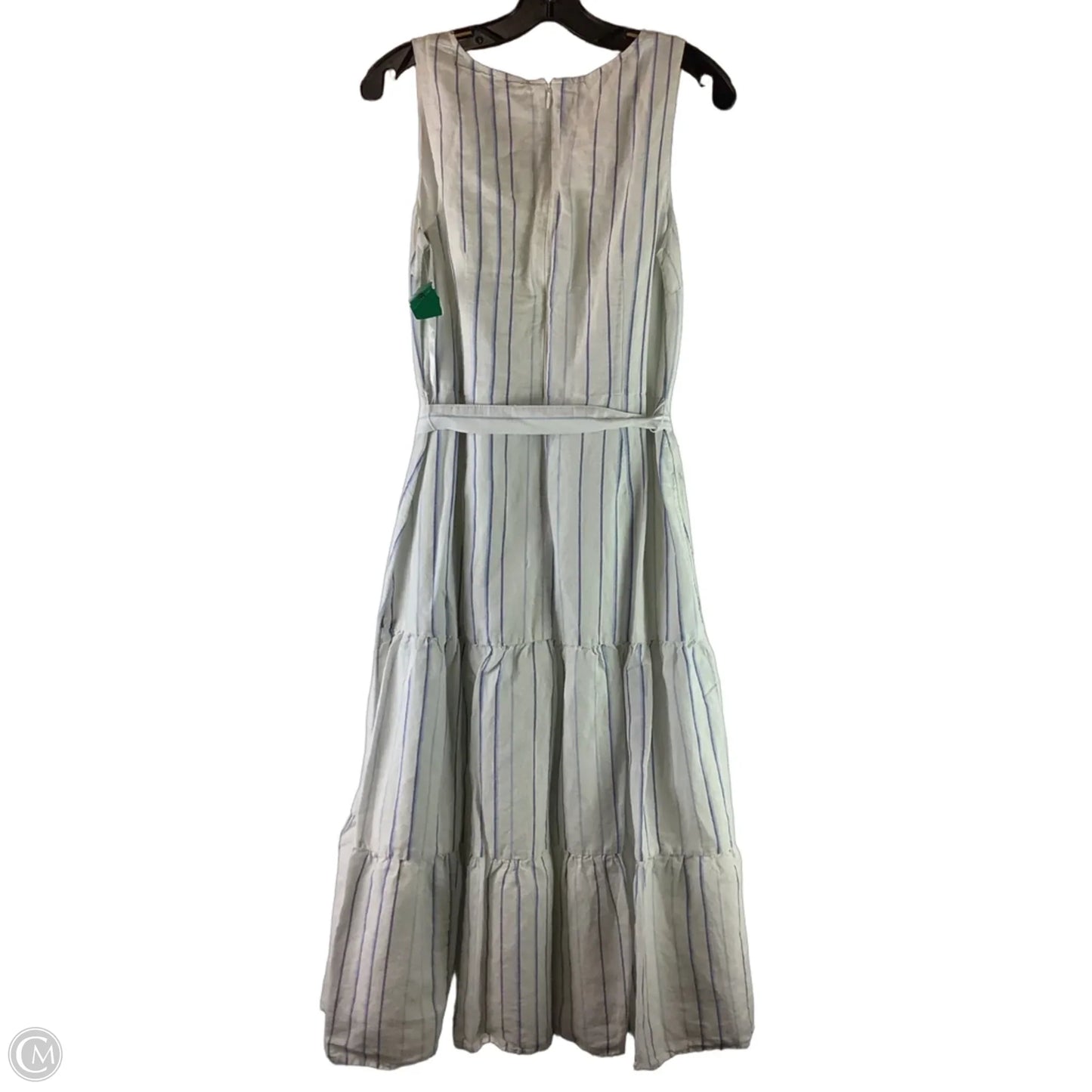 Dress Casual Midi By Talbots In Striped Pattern, Size: 8p
