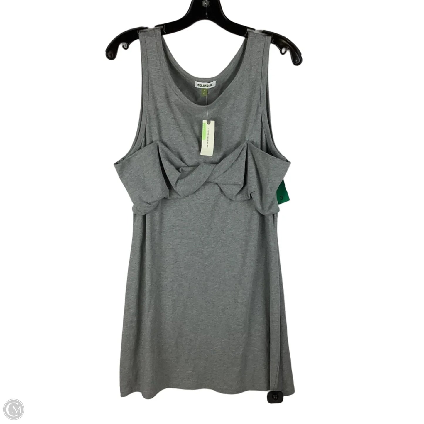 Dress Casual Short By Anthropologie In Grey, Size: L
