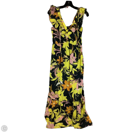 Dress Casual Midi By Who What Wear In Floral Print, Size: Xs