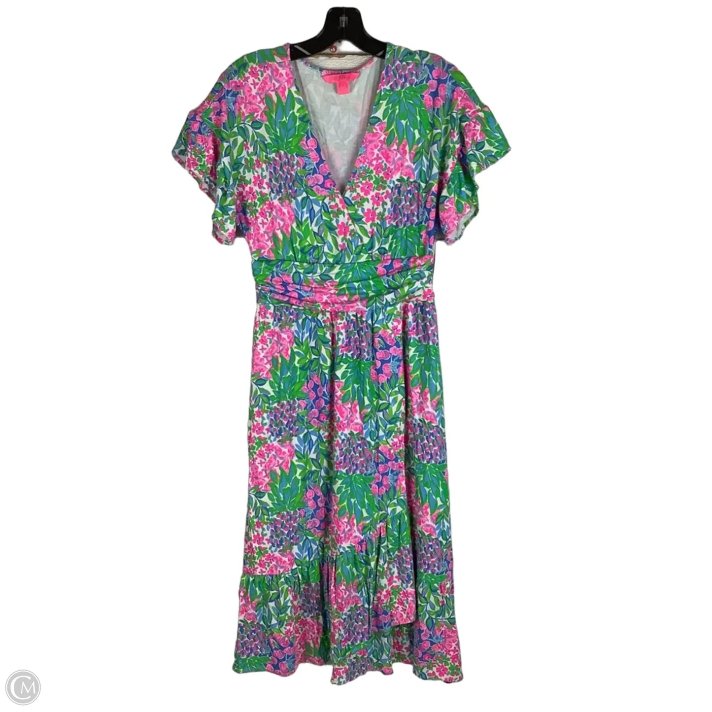 Dress Designer By Lilly Pulitzer In Floral Print, Size: M