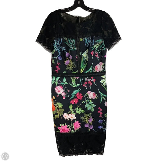 Dress Work By Clothes Mentor In Floral Print, Size: 8