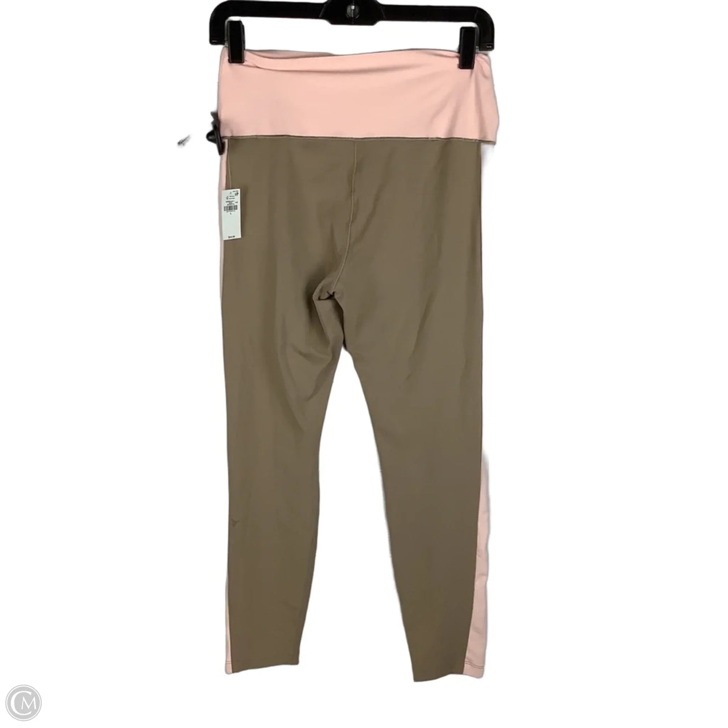 Athletic Leggings By Old Navy In Brown & Pink, Size: L
