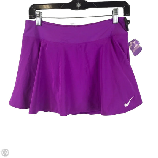 Athletic Skort By Nike Apparel In Purple, Size: M