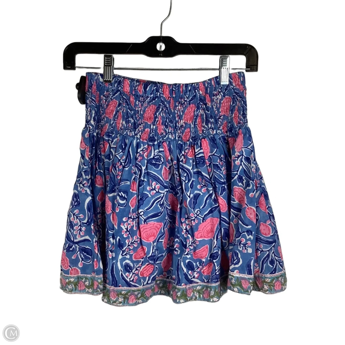 Skirt Mini & Short By Cmc In Blue, Size: Osfm (fits size XS or S best)