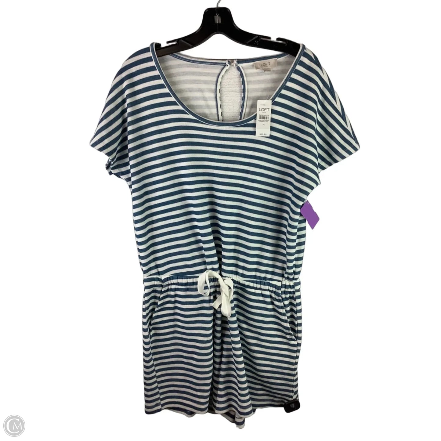 Romper By Loft In Blue, Size: M