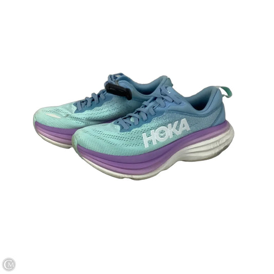 Shoes Athletic By Hoka In Blue, Size: 6