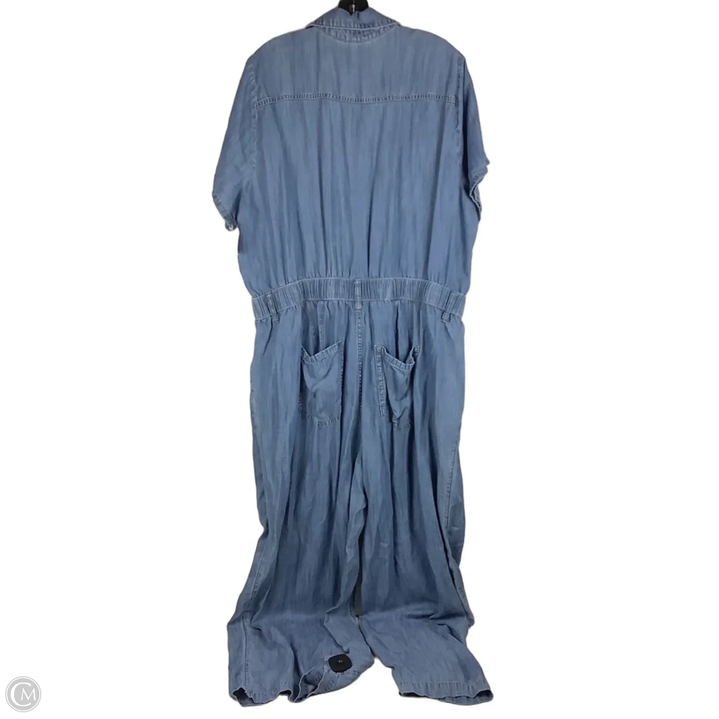 Jumpsuit By Lane Bryant In Blue Denim, Size: 2x