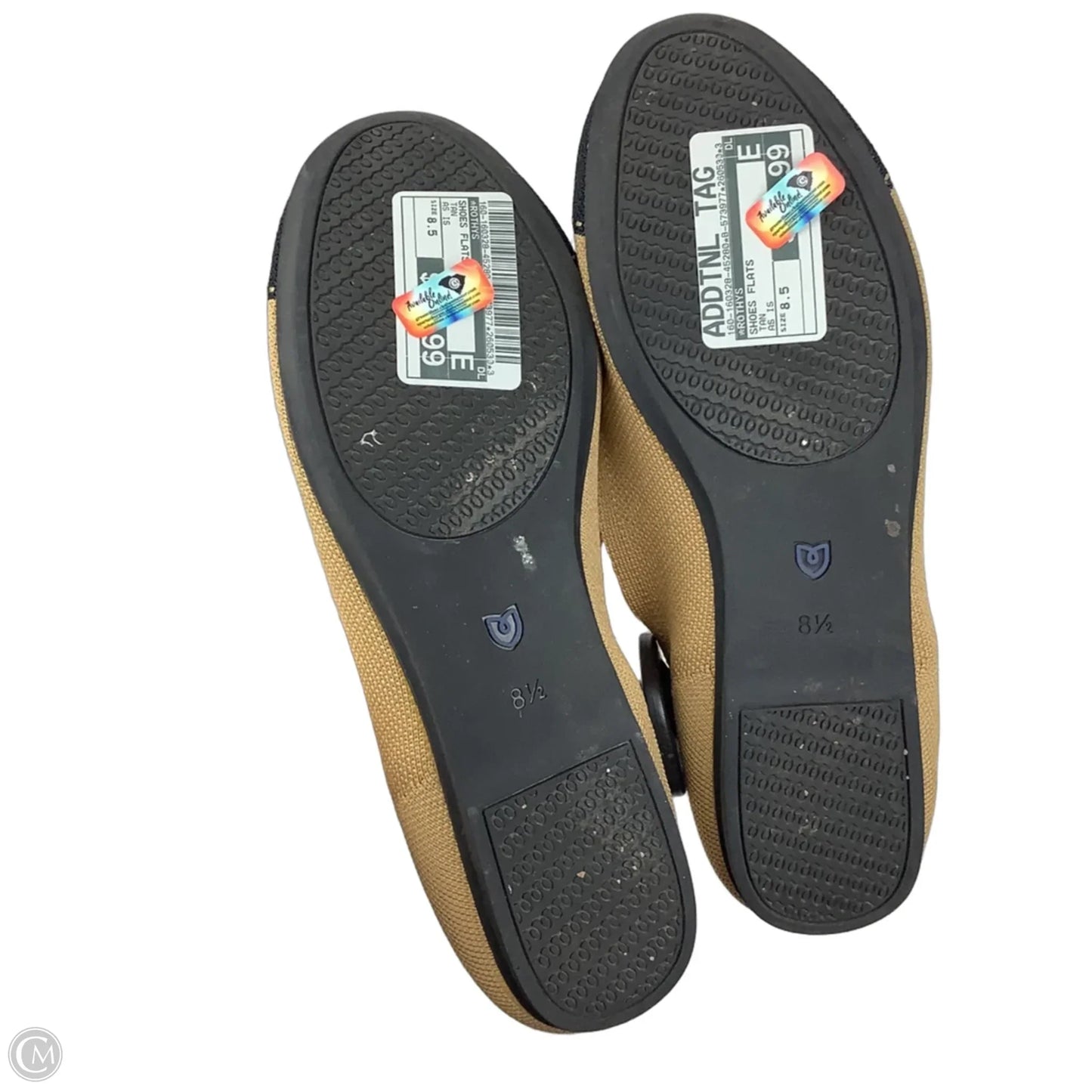 Shoes Flats By Rothys In Tan, Size: 8.5