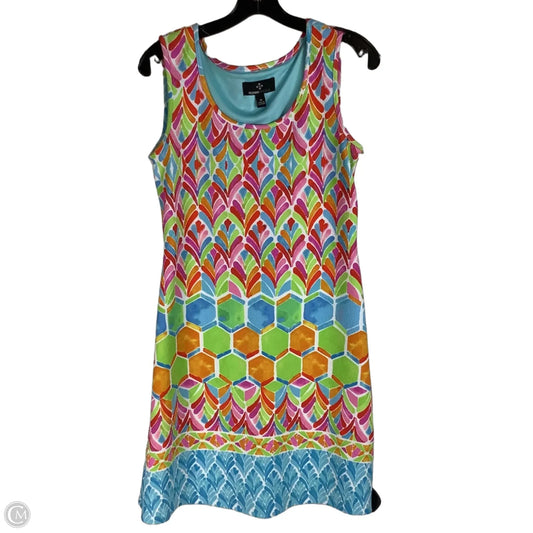 Dress Casual Midi By Ronnie Nicole In Multi-colored, Size: M