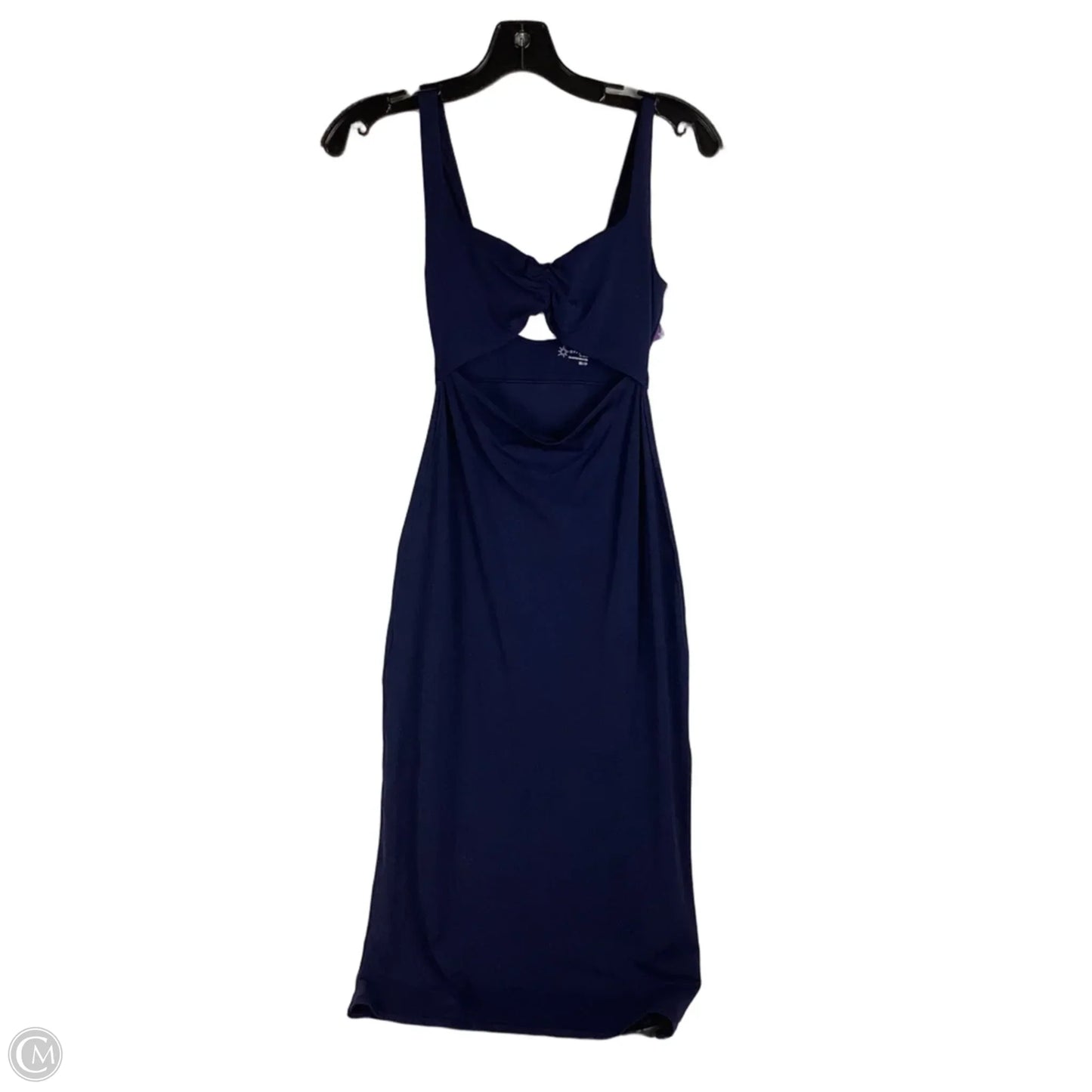Dress Casual Midi By Aerie In Navy, Size: Xs