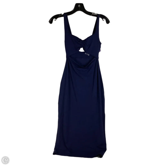 Dress Casual Midi By Aerie In Navy, Size: Xs