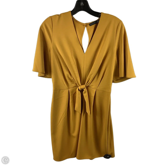 Dress Work By Black Tape In Yellow, Size: S
