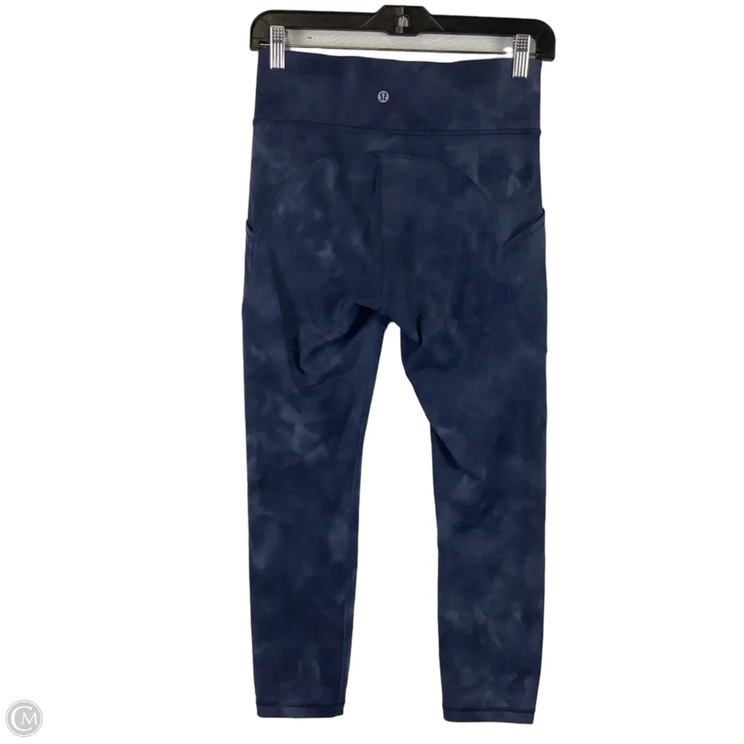 Athletic Leggings By Lululemon In Blue, Size: 6
