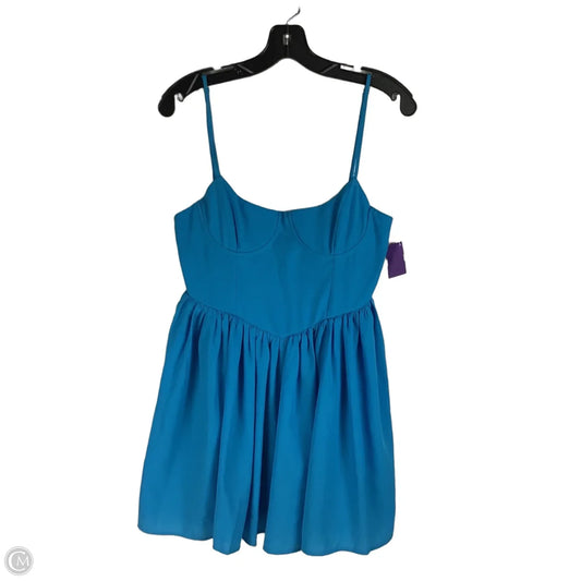 Dress Casual Short By Hello Molly In Blue, Size: M (6)