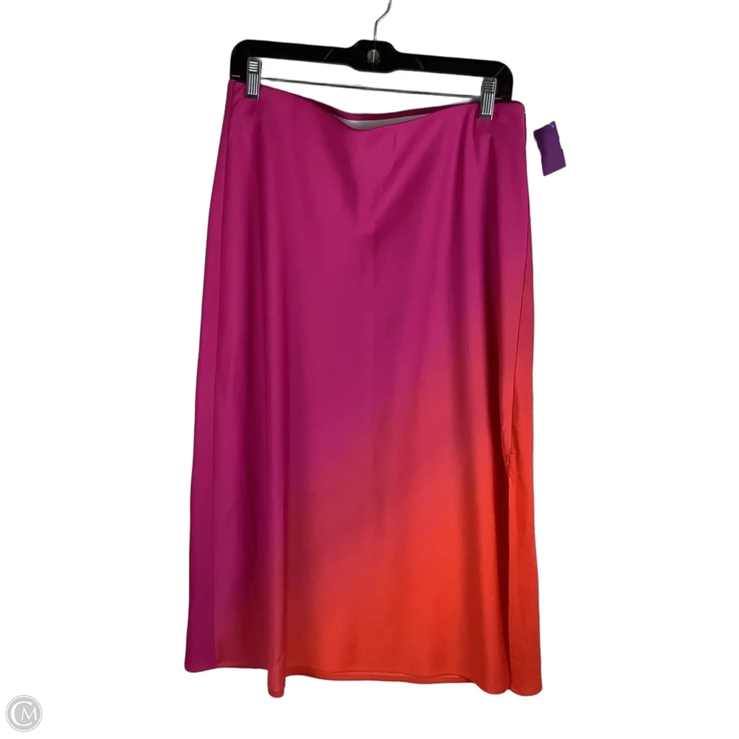Skirt Maxi By A New Day In Pink, Size: M
