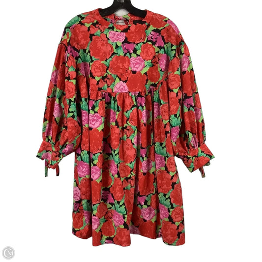 Dress Casual Short By Cmc In Red, Size: M