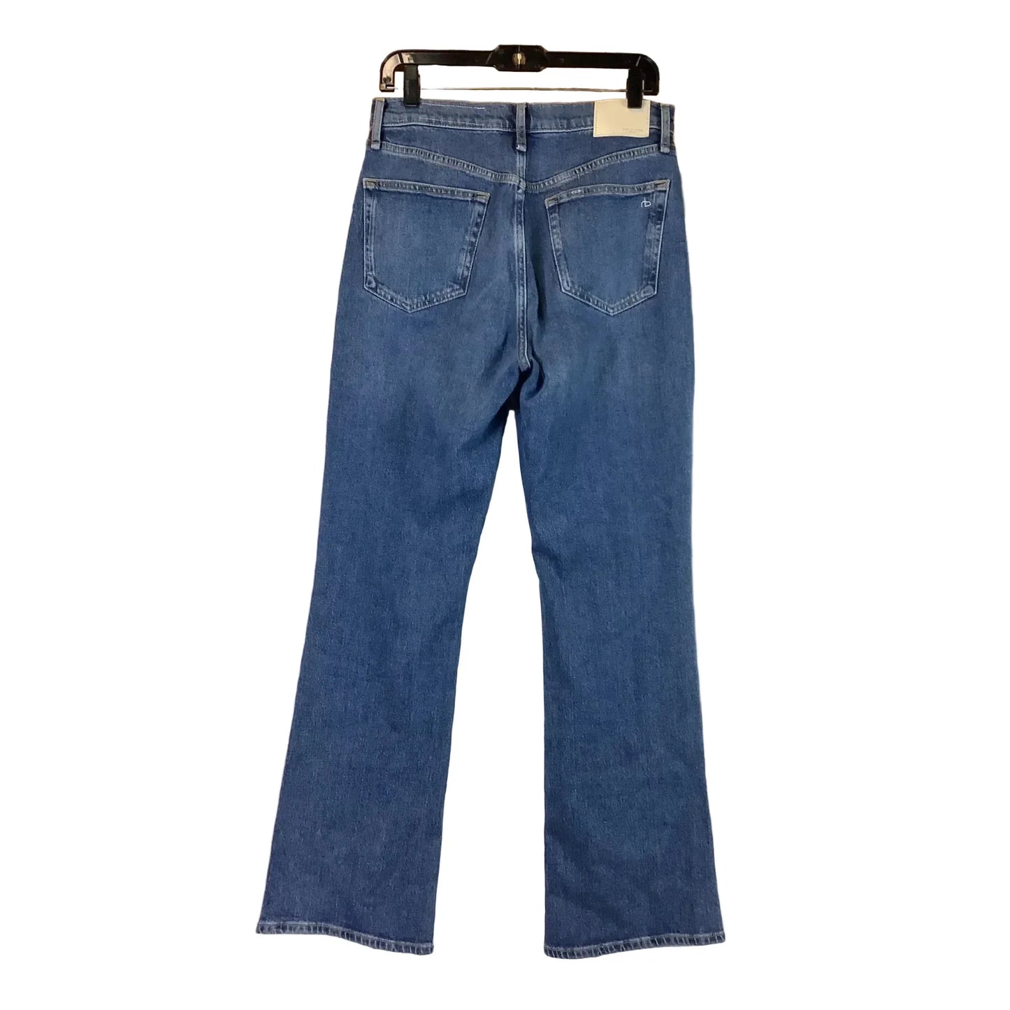 Jeans Straight By Rag And Bone In Blue Denim, Size: 6 (28)