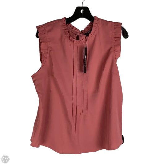 Top Sleeveless By Allegra K In Pink, Size: L