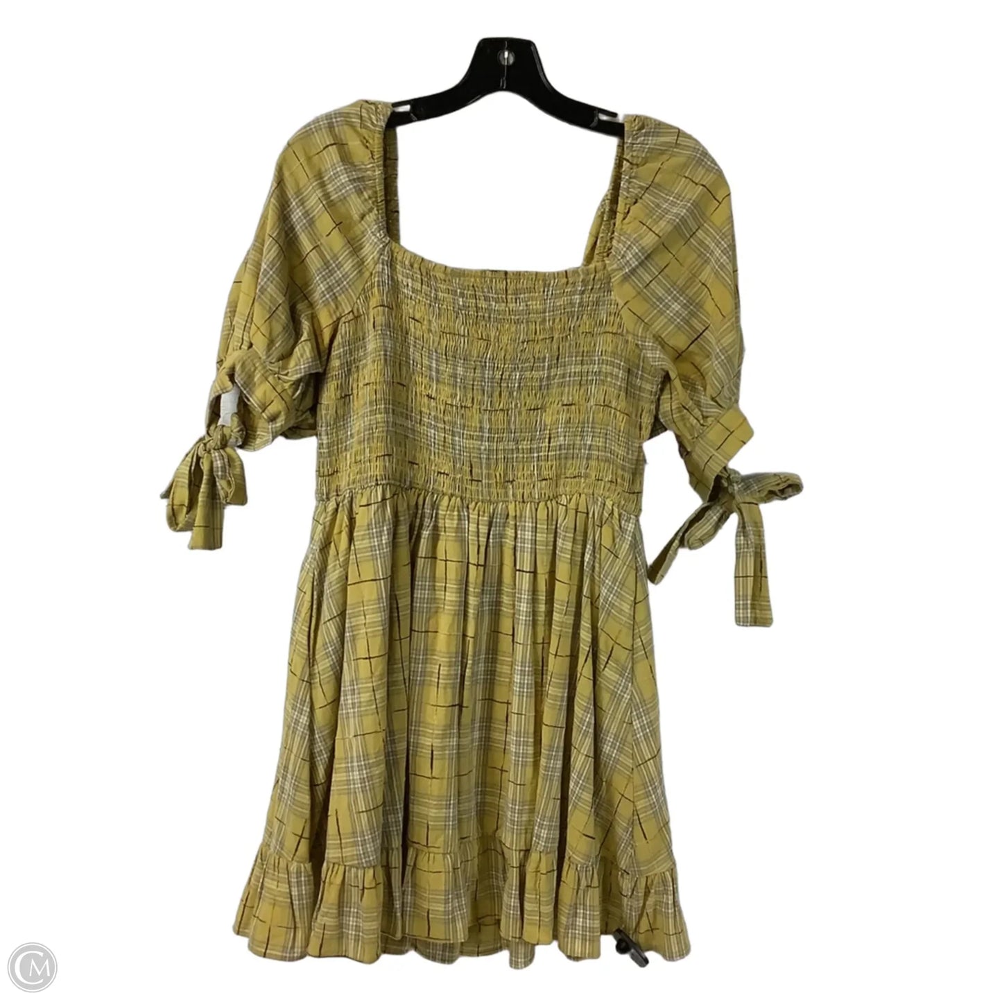 Dress Casual Short By &merci In Yellow, Size: M