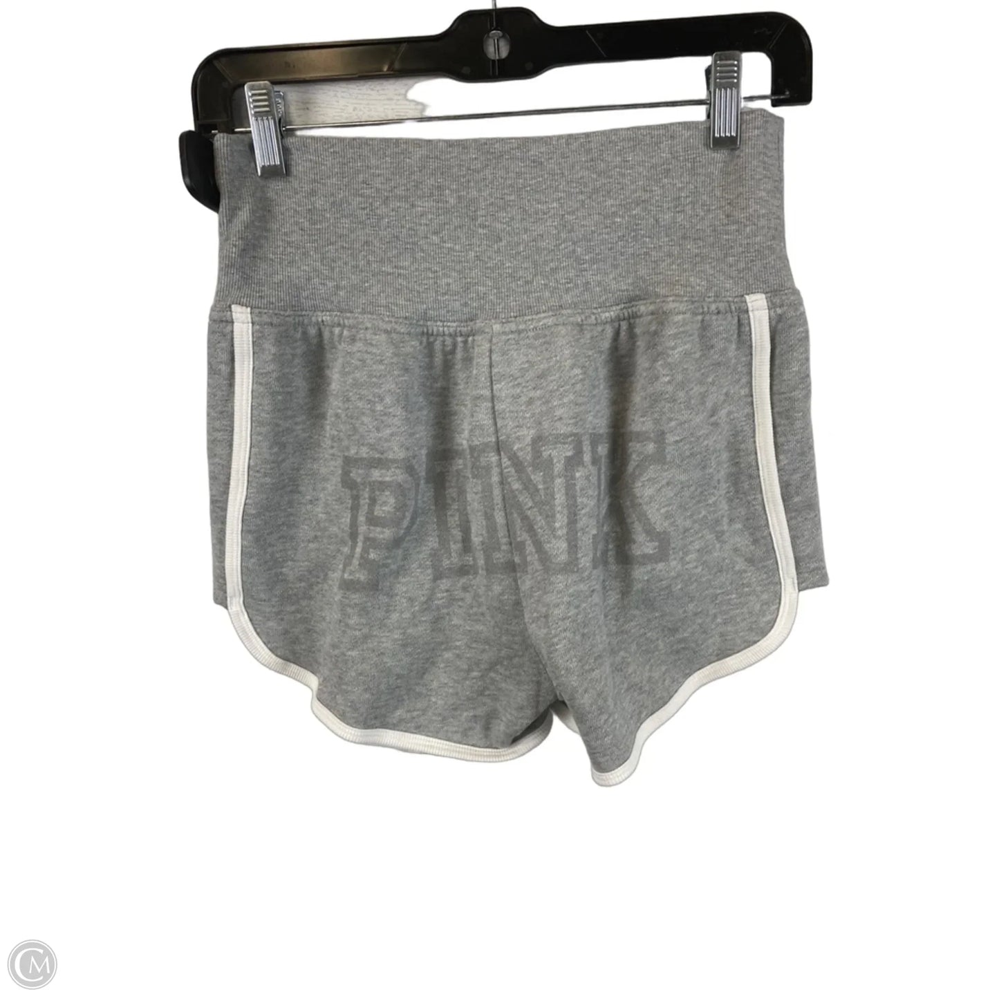 Athletic Shorts By Pink In Grey, Size: Xs