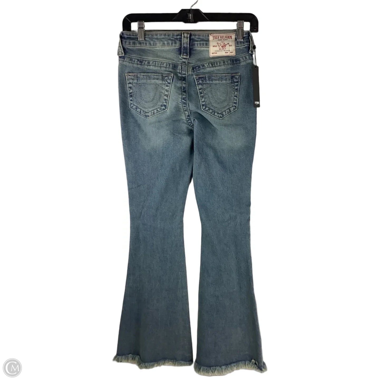 Jeans Flared By True Religion In Blue Denim, Size: 2