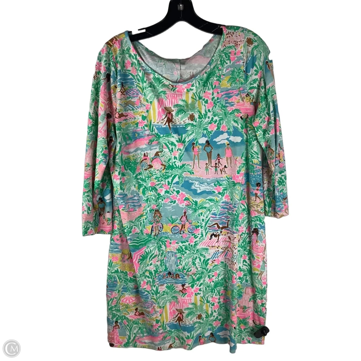 Dress Designer By Lilly Pulitzer In Green, Size: L
