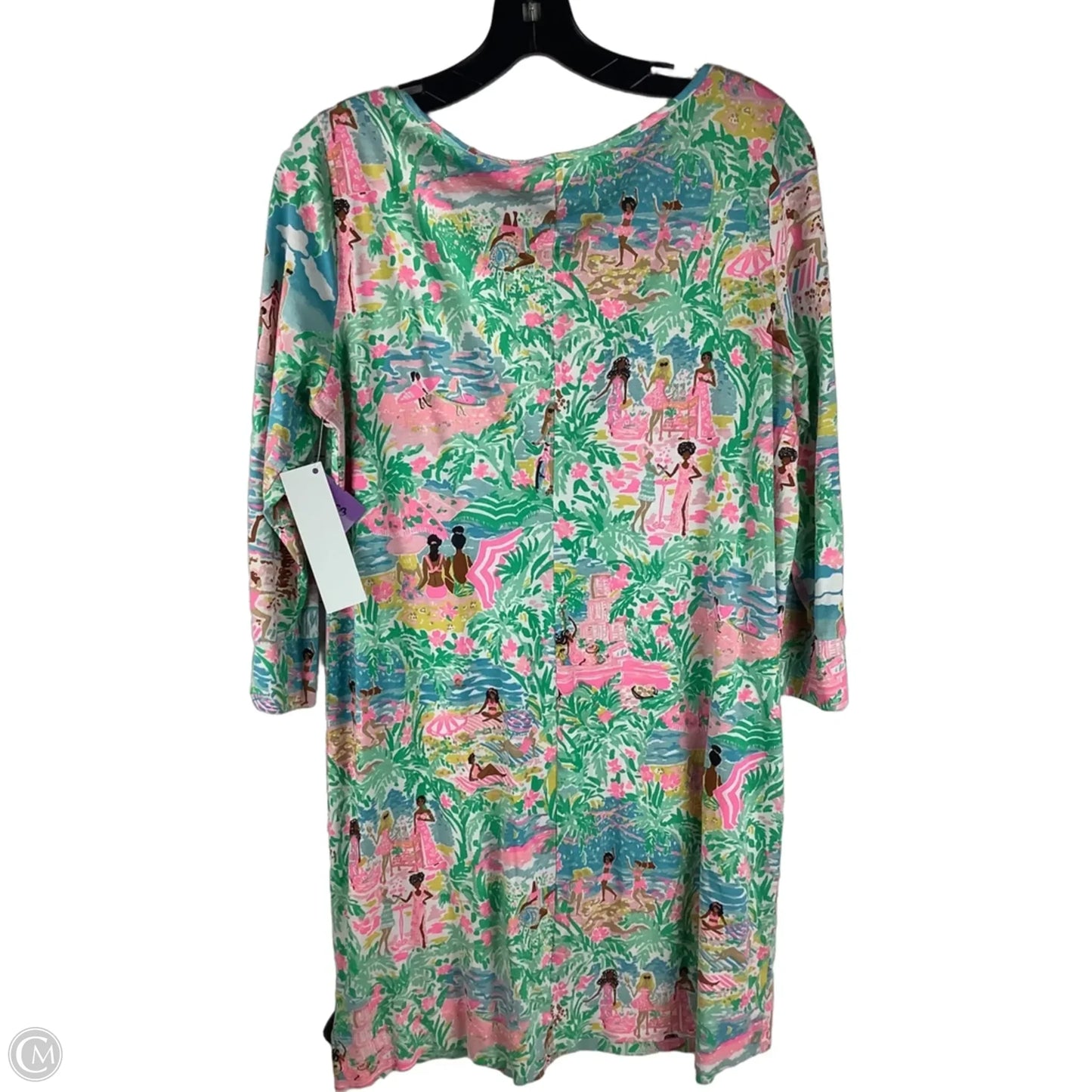 Dress Designer By Lilly Pulitzer In Green, Size: L
