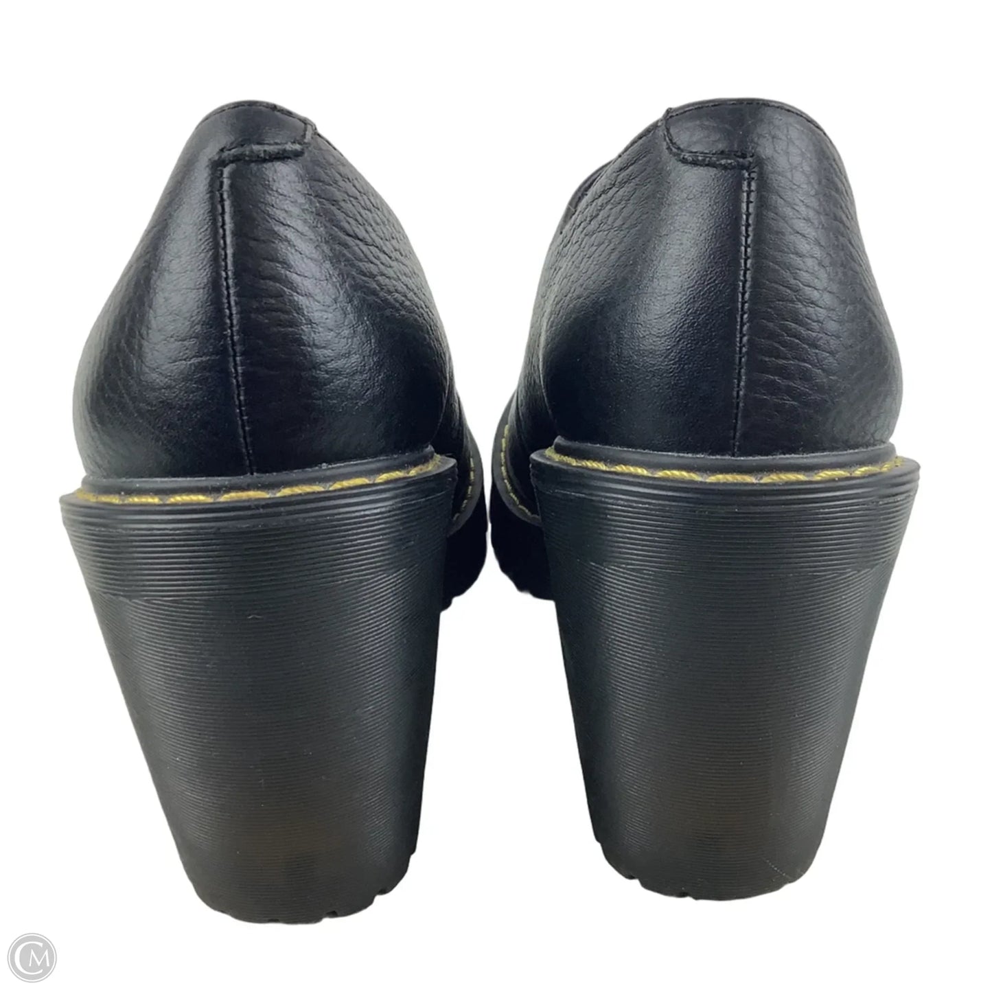 Shoes Heels Block By Dr Martens In Black, Size: 8