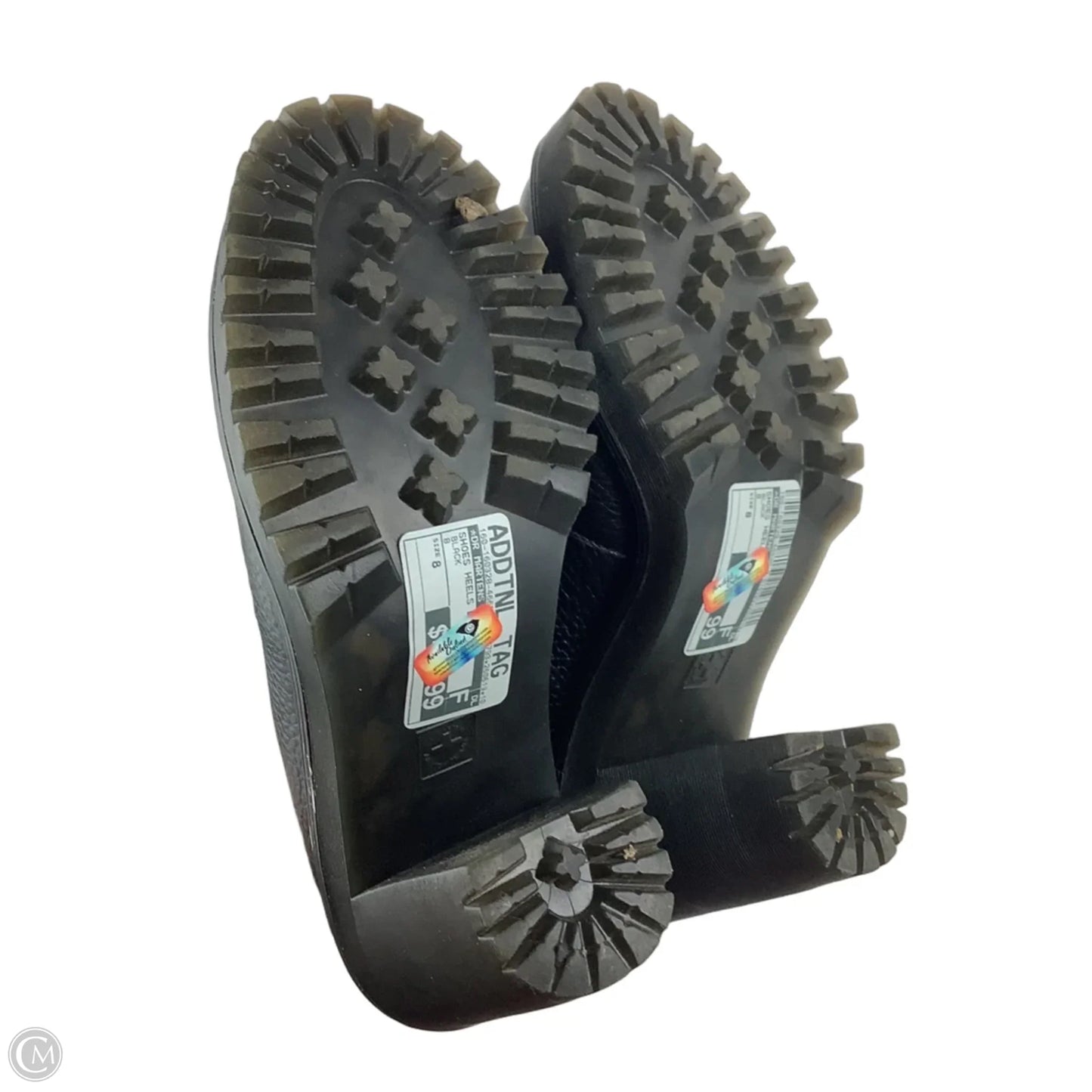 Shoes Heels Block By Dr Martens In Black, Size: 8