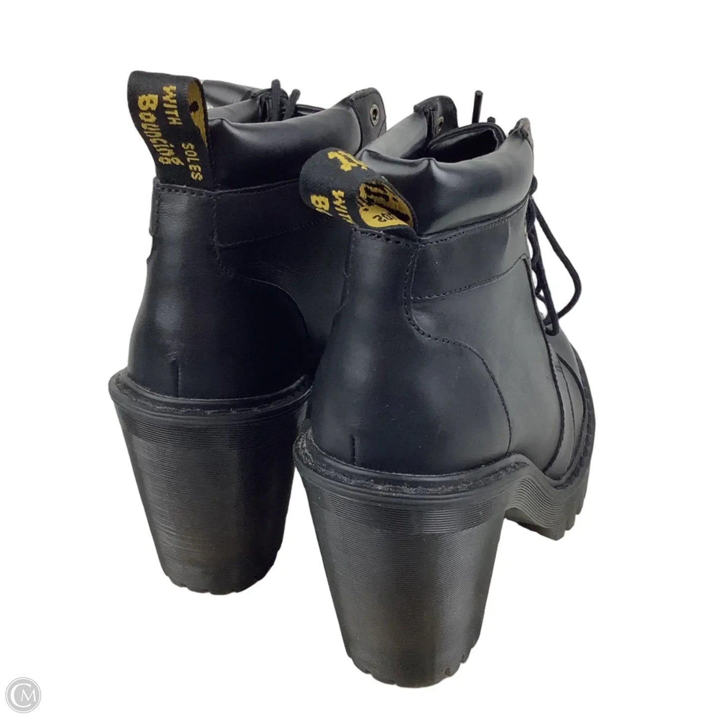 Boots Ankle Heels By Dr Martens In Black, Size: 7