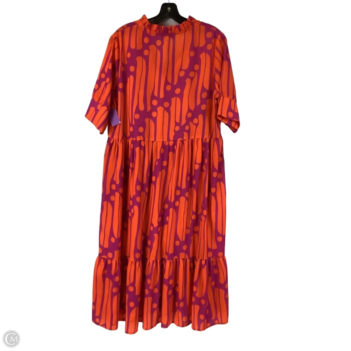 Dress Casual Maxi By Clothes Mentor In Orange, Size: M