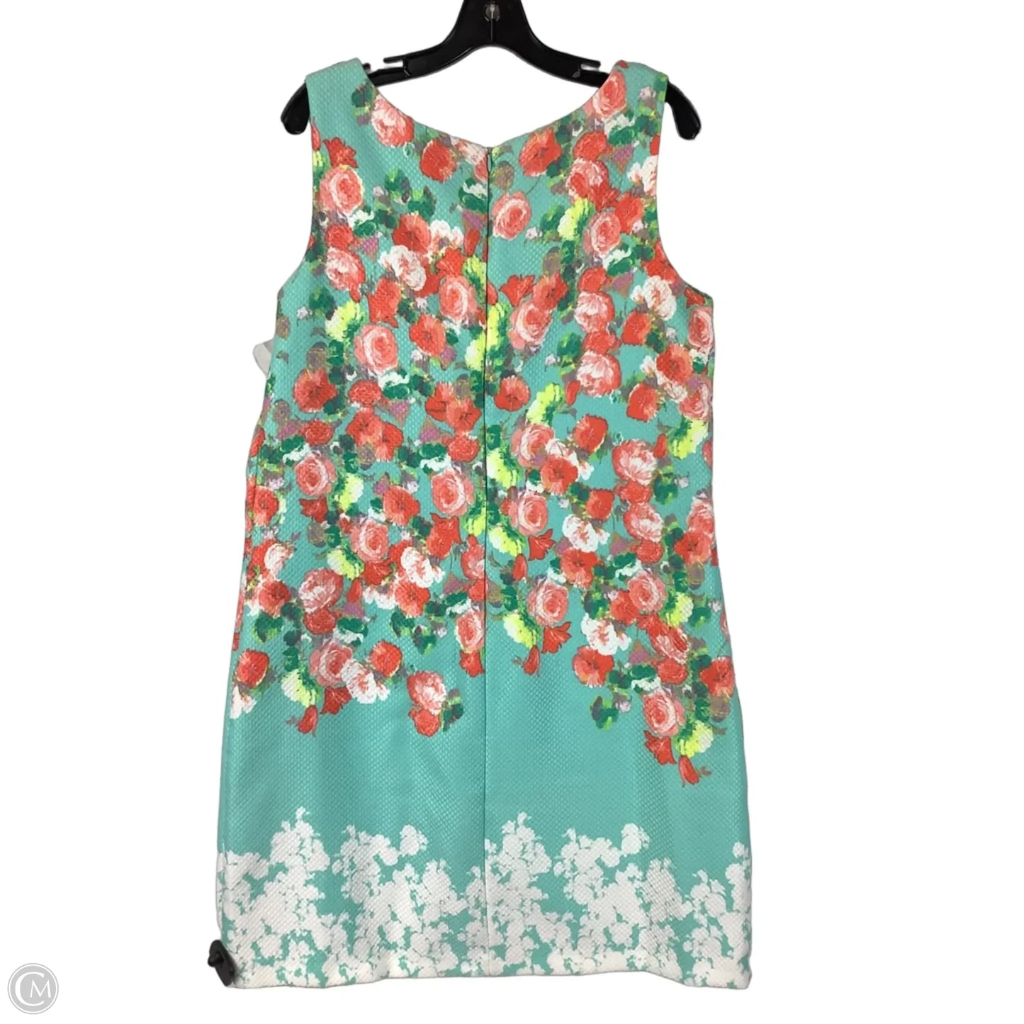 Dress Work By Donna Ricco In Floral Print, Size: 16