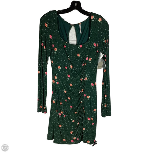 Dress Casual Short By Free People In Green, Size: Xs