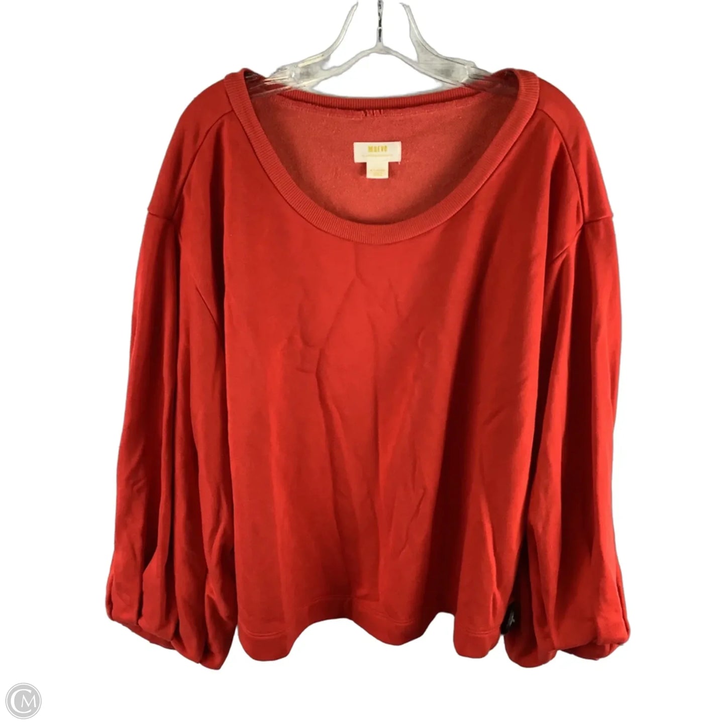 Top Long Sleeve By Maeve In Red, Size: Xl