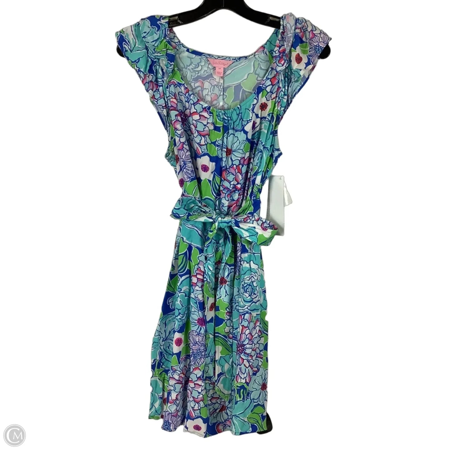 Dress Designer By Lilly Pulitzer In Floral Print, Size: M