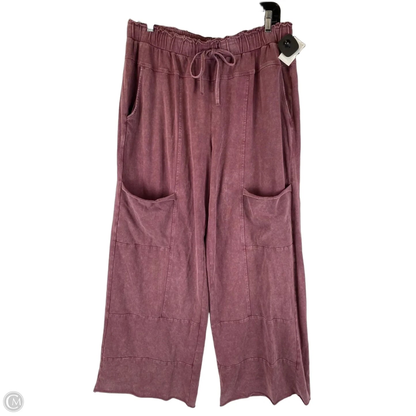 Pants Lounge By Almost Pink In Purple, Size: Xl
