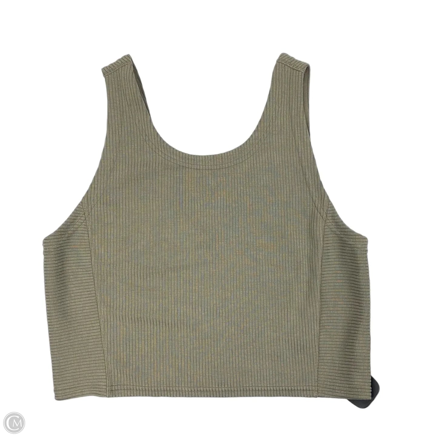 Athletic Tank Top By Lululemon In Green, Size: 10