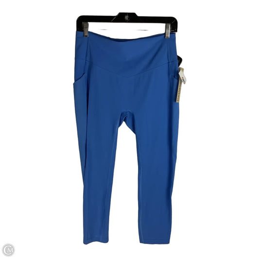 Athletic Leggings By Lululemon In Blue, Size: 10