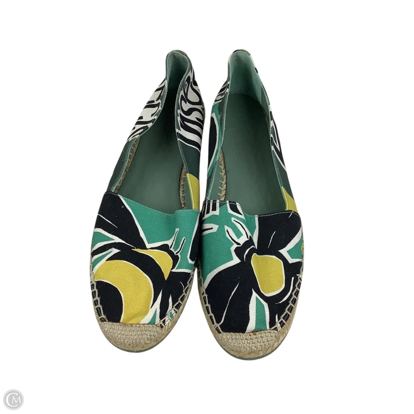 Shoes Luxury Designer By Burberry In Green, Size: 39.5