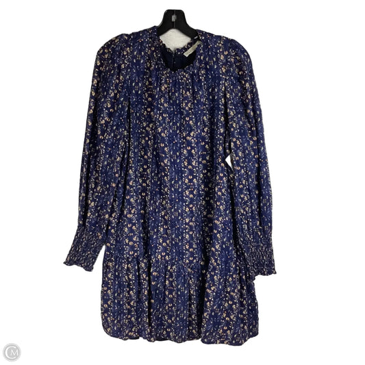 Dress Casual Midi By Marie Oliver In Blue, Size: Xl