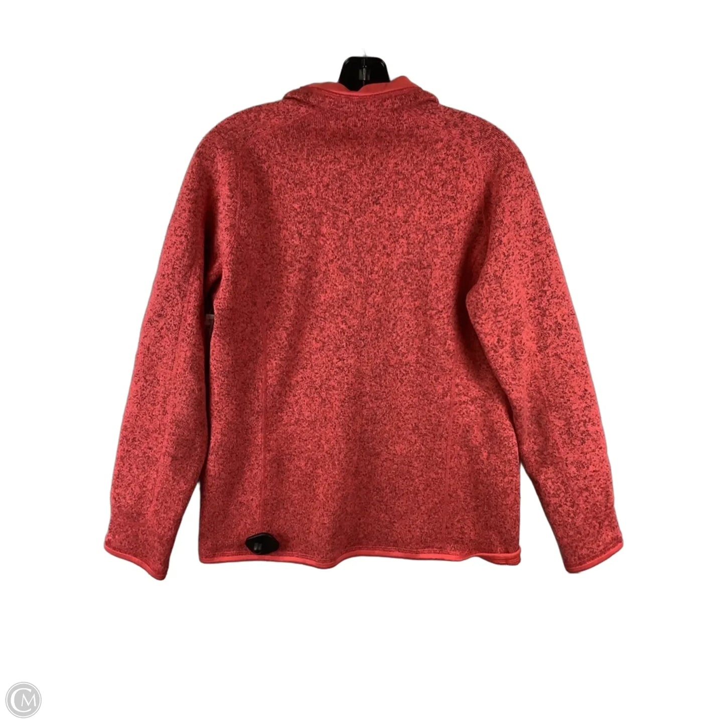 Sweatshirt Collar By Patagonia In Red, Size: L