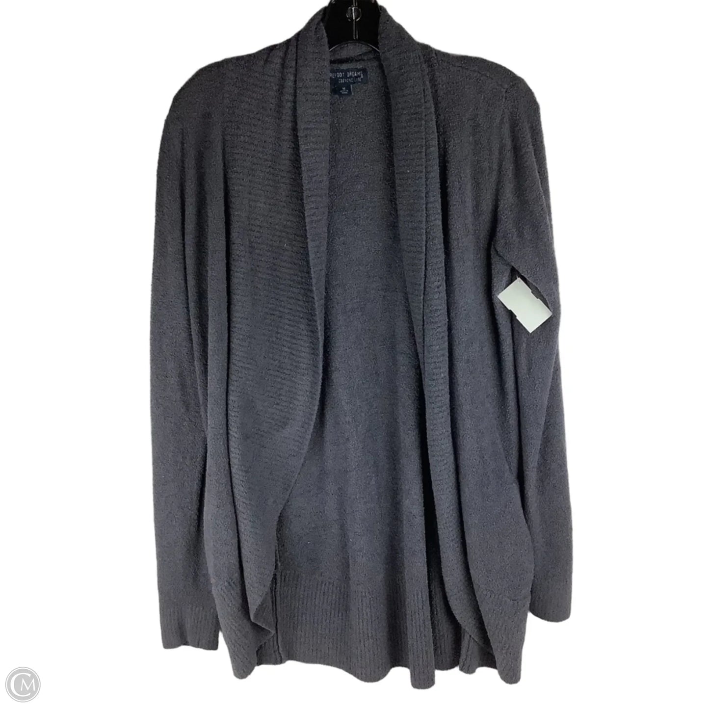 Sweater Cardigan By Barefoot Dreams In Grey, Size: M